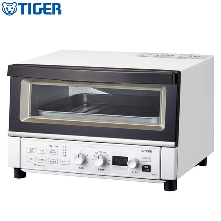 タイガー魔法瓶 コンベクションオーブン&トースター KAT-A130WM W断熱ガラス