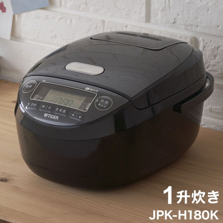 タイガー魔法瓶 圧力 IHジャー 炊飯器 1升炊き JPK-H180K｜永久不滅