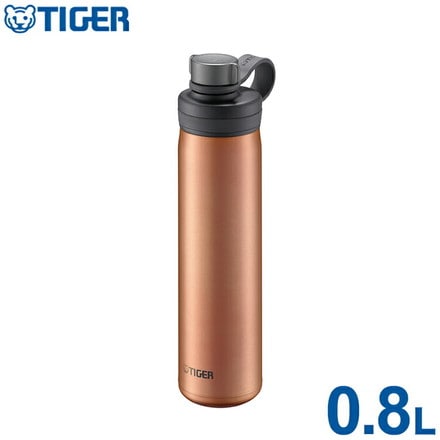 タイガー魔法瓶 真空断熱炭酸ボトル MTA-T080DC 0.8L カッパー