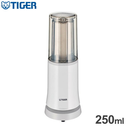 タイガー魔法瓶 ミキサー 250ml ホワイト SKR-W400WS 食洗機可 軽量カップ 静音設計 静か コードリール スープ スムージー 0.25L urban life series タイガー TIGER