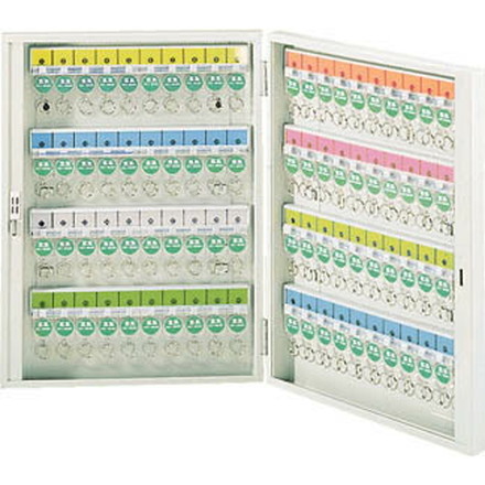 ＴＲＵＳＣＯ キーボックス ホルダ数80個【K-80】(オフィス家具・キーボックス)