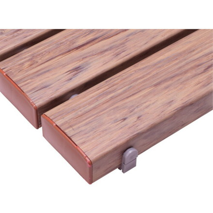 テラモト 抗菌安全スノコ(組立品)400×900木調 MR0933119