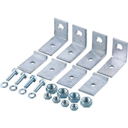 TRUSCO 収集用ゴミ箱用キャスター取付金具【TGS-K】(清掃用品・ゴミ箱)