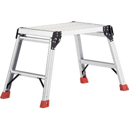 TRUSCO 足場台 アルミ製・プロ用 600X400XH560【TDWT-606】(はしご・脚立・足場台)