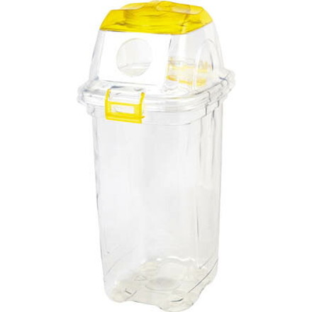 積水 透明エコダスター #45缶用【TPDR45Y】(清掃用品・ゴミ箱)