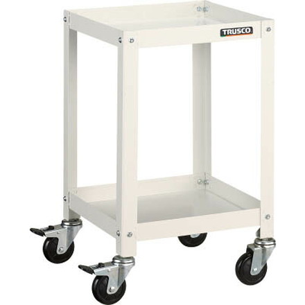 ＴＲＵＳＣＯ ラビットワゴン 360Ｘ360 ゴム車輪 Ｗ色【RBW-632 W】(ツールワゴン・ボルト式ワゴン)