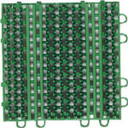 コンドル （屋外用マット）エバックライナーハードマット 本駒 緑【F-120-HK GN】(床材用品・スノコ)