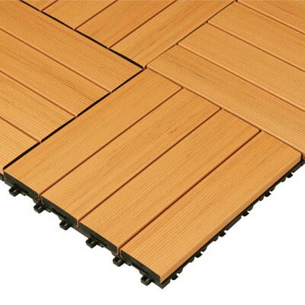 ミヅシマ デッキＪフロアーＩＩ 300Ｘ300Ｘ27ｍｍ【404-0020】(床材用品・スノコ)