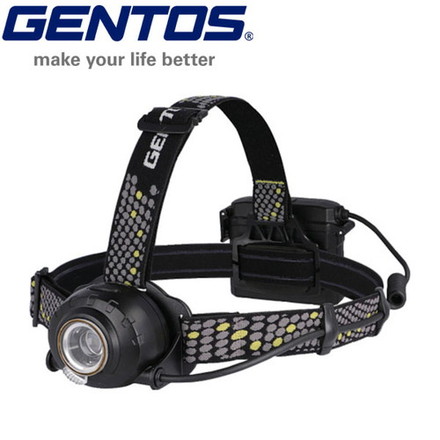 GENTOS ジェントス ハイブリッド式LEDヘッドライト ヘッドウォーズ HLP-2304