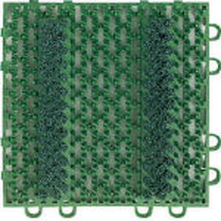 コンドル （屋外用マット）エバックブラシハードマットＹＬ 本駒 緑【F-117-HK-G】(床材用品・マット)