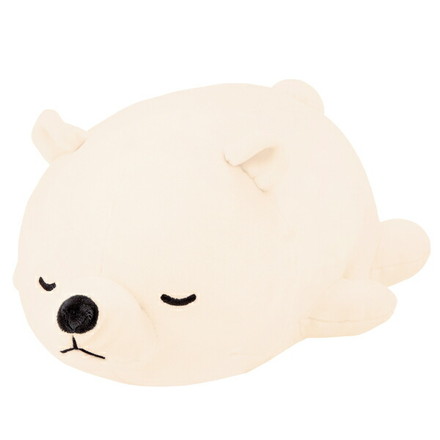 リブハアト クッション 動物 ボルスター マシュマロアニマル シロクマ ラッキー