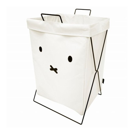 miffy ランドリーバスケット miffy boris 折り畳み式 横置き ミッフィー オカトー