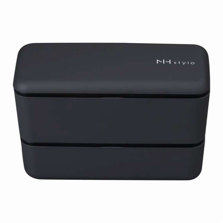 日本製 弁当箱 2段 990ml NH styleメンズネストランチ アッシュ