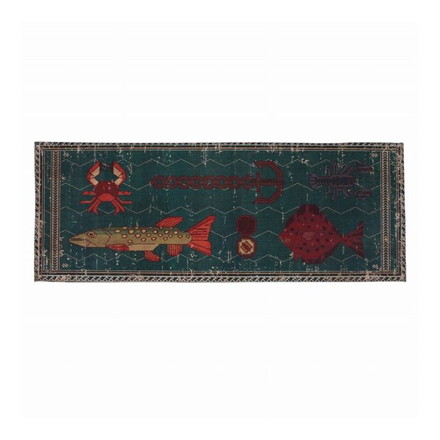 DULTON ダルトン 玄関マット 室内 45×120cm マット FISH かわいい アメリカン
