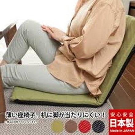日本製 スリム 座椅子 チェア パーソナルチェア イス いす 椅子 リクライニング コンパクト こたつ ブラウン