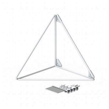 トライアングルフレーム M ホワイト WPW-66 平安伸銅工業