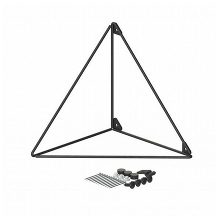 トライアングルフレーム L ブラック WPK-68 平安伸銅工業