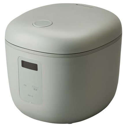 simplus シンプラス マイコン式 4合炊き炊飯器 SP-RCMC4 炊飯器 温度センサー付き 保温機能 ヨーグルト ケーキ フォレストグリーン