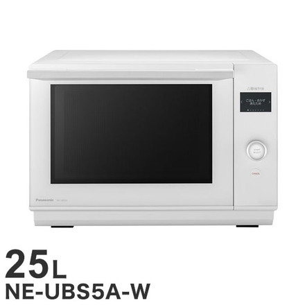 Panasonic パナソニック オーブンレンジ Bistro 25L ホワイト NE-UBS5A-W