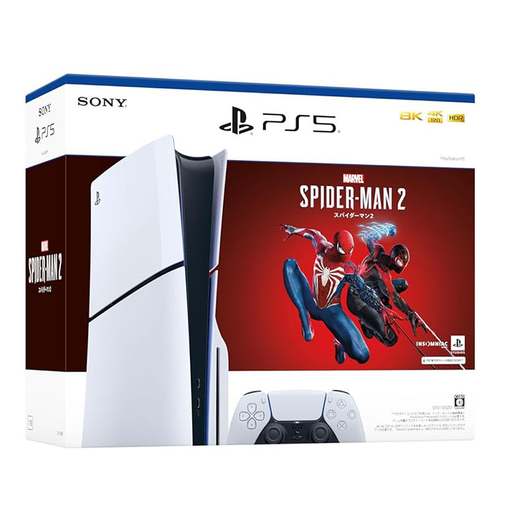 PlayStation 5 Marvel's Spider-Man 2 同梱版 CFIJ-10020 PS5 ゲーム本体 ソフト ソニー CFIJ-10020