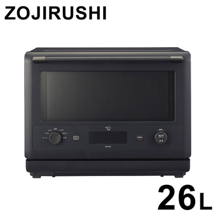 オーブンレンジ 象印 象印マホービン EVERINO ES-GX26(BM) 26L ストレートブラック レンジ ZOJIRUSHI エブリノ