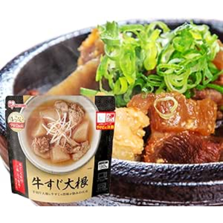アイリスフーズ お惣菜 レンジ de Pa Cook 牛すじ大根 130g×同種36食