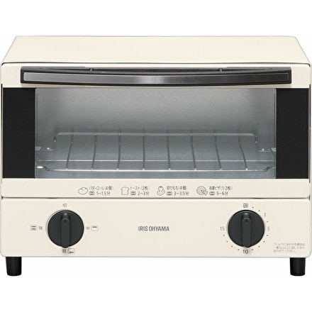 アイリスオーヤマ オーブントースター EOT0012W ホワイト