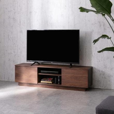 アイリスオーヤマ ボックステレビ台 150cm BTS-SD150U-WN ウォールナット