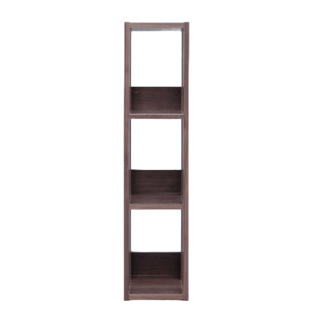 アイリスオーヤマ オープンウッドラック 幅20cm OWR-200 ブラウン