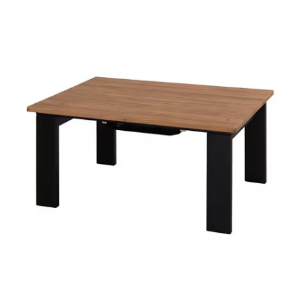 アイリスオーヤマ こたつ デザインタイプ IKT-RA0860-MBR ミドルブラウン