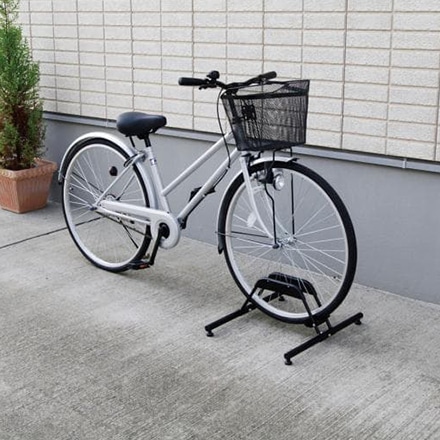 アイリスオーヤマ 自転車スタンド 1台分 BYS-1 ブラック