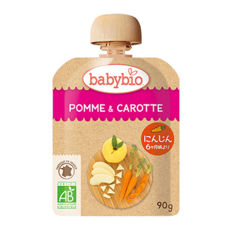 ベビースムージーアップル・キャロット 90g