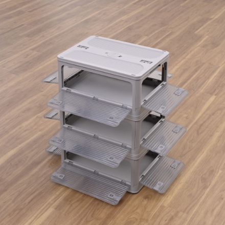 YAMAZEN フルオープンボックス SFOB-M(GG) グレージュ