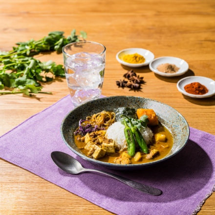 大衆中遊華食堂ハッカイ あいがけスパイスカリィ(麻婆キーマ・中華チキン各100g/200g×5)