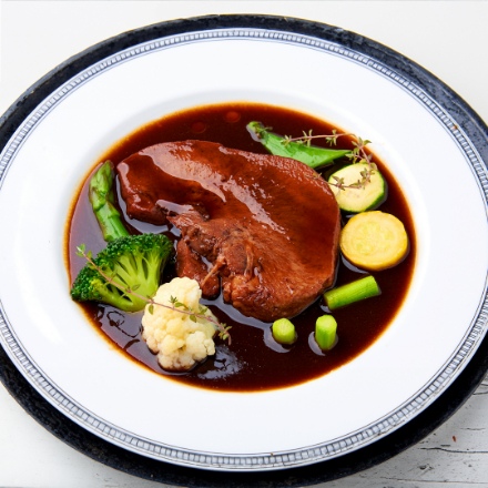 レストラン「ノワ・ド・ココ」清水シェフ監修 まるごと牛タンシチュー220g×2