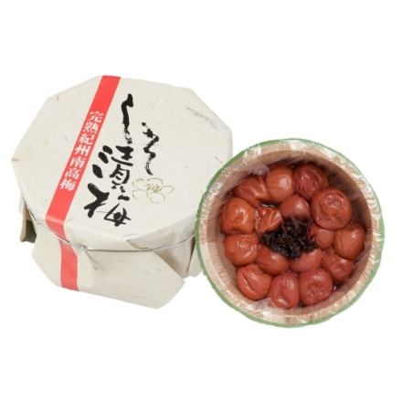紀州南高梅 樽香の恵み ～完熟しそ～ (塩分8%)400g