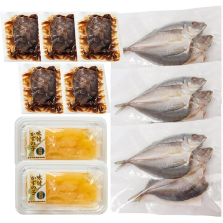 肴三選 うなぎ(50g×5)×干物(2尾)×数の子(60g×2)