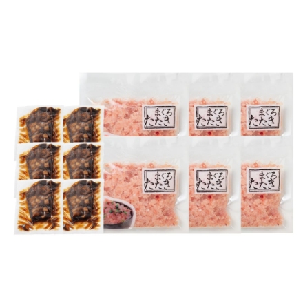 鰻と鮪 和の馳走庵(うなぎ50g×6、まぐろたたき80g×6)