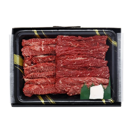 北海道産 黒毛和牛 すきやき肉 もも肉 かた肉 計400g