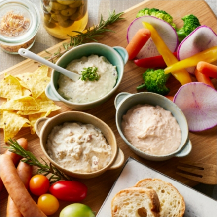 いぶりがっこクリームチーズマヨ 3種食べくらべ各140g