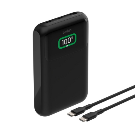 モバイルバッテリー ベルキン 65W モバイルバッテリー 20000mAh BPB020BTBK ブラック