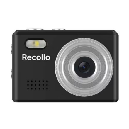 デジタルカメラ アイアールティ ミニデジタルカメラ Recollo IRTRCL01BK ブラック