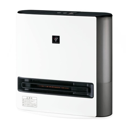 ファンヒーター シャープ 加湿セラミックファンヒーター HX-TK12-W プレミアムホワイト