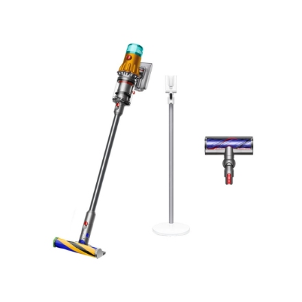 スティック掃除機 Dyson V12 Detect Slim Absolute SV46 ABL イエロー／アイアン／ニッケル