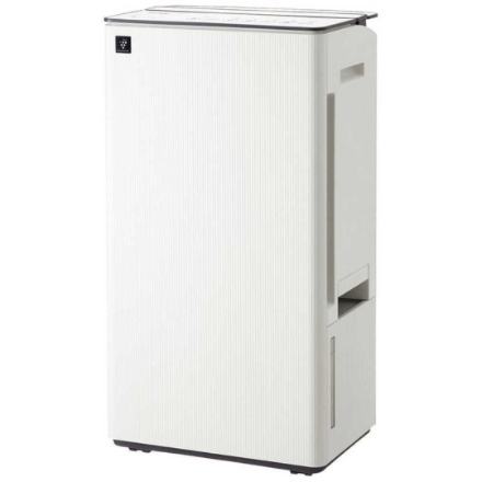 衣類乾燥除湿機 シャープ コンプレッサー方式 プラズマクラスター 木造23畳まで 鉄筋47畳まで CV-T190-W ホワイト