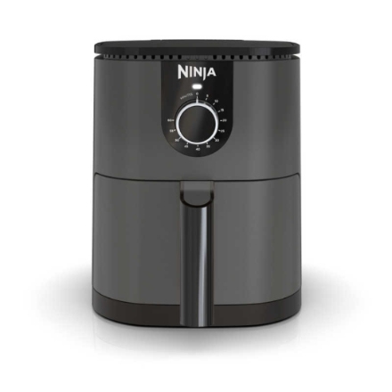 ミニエアフライヤー Shark Ninjaダイヤルを回すだけ 強力熱風で調理 AF080J グレー