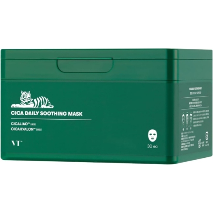 フェイスマスク VTCOSMETICS ブイティコスメテックスフェイスマスク CICA デイリースージングマスク