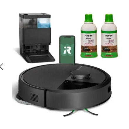 ロボット掃除機 アイロボットルンバ Plus 406 Combo +AutoWash 充電ステーション G186060 ブラック
