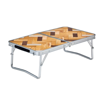 アウトドアテーブル コールマン ナチュラルパズル ミニテーブル (約70×40×24 (h)cm) (アルミ製) 2205812 ブラウン