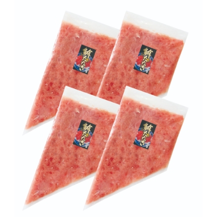 オリーブオイルを使った トランス脂肪酸ZERO マグロたたき 400g [マグロたたき(生食用)100g×4パック]